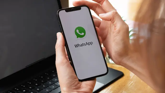 image for a WhatsApp on a smartphone